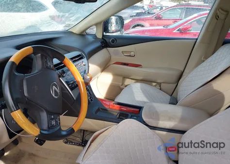 2010 Lexus Rx 350 z USA, uszkodzony, nr VIN 2T2BK1BA6AC056395